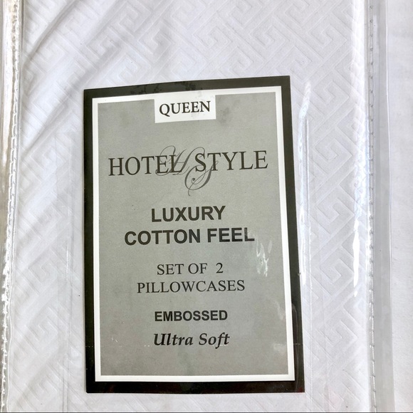 Hotel Style Pillow Case Set - Picture 2 of 8